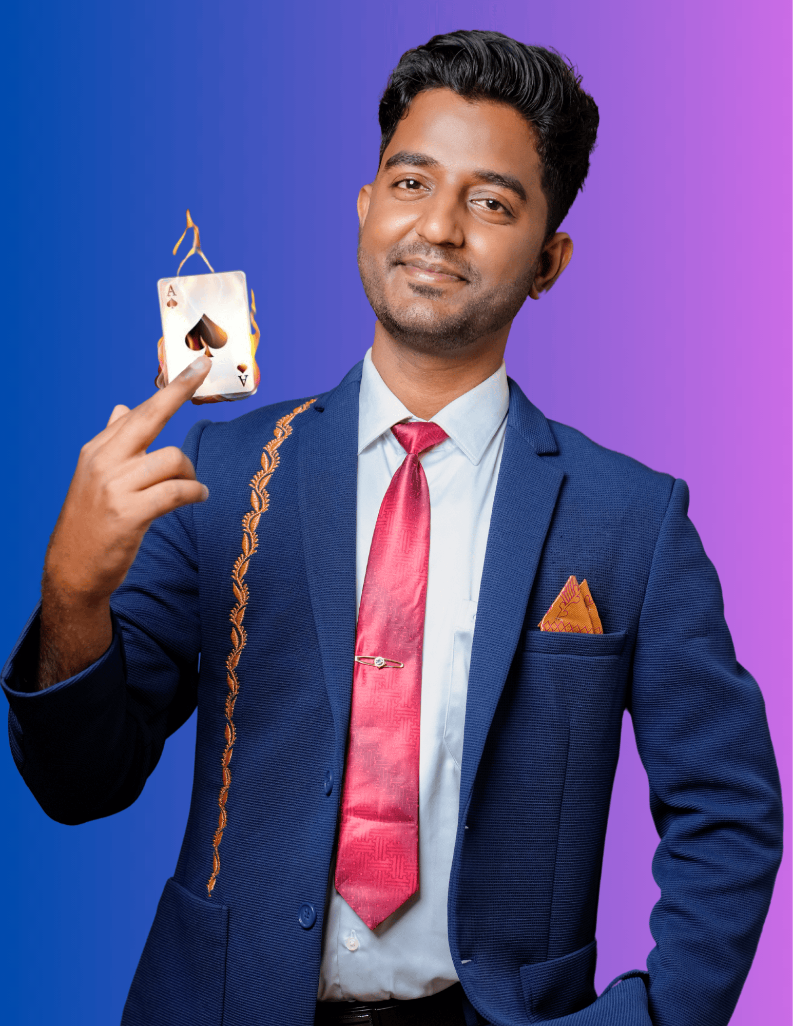 Kannan The Showman performing as a Mentalist in India