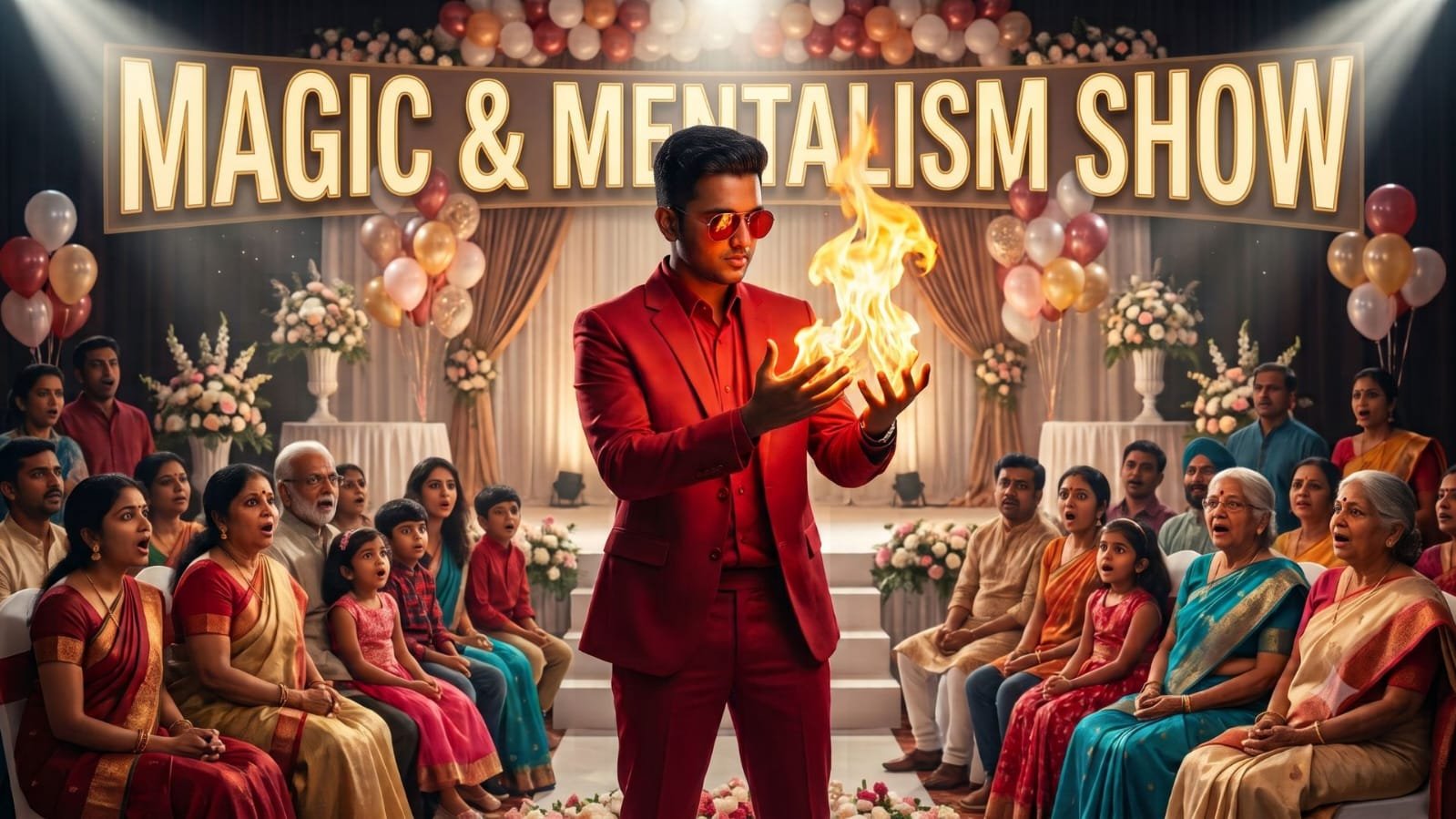 magician For Birthday party in chennai - Kannan The Showman - Master Mentalist & Illusionist For Corporate Entertainment